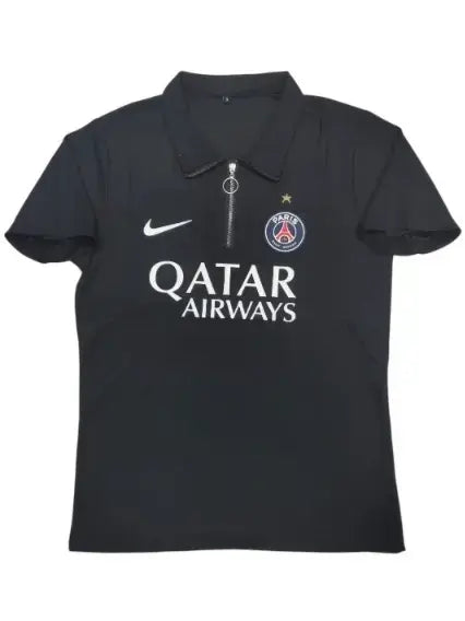 [Premium Quality Fan Version]PSG Black Polo Training
